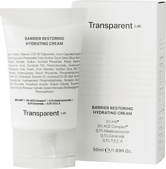 Gesichtscreme Barrier Restoring Hydrating Transparent Lab