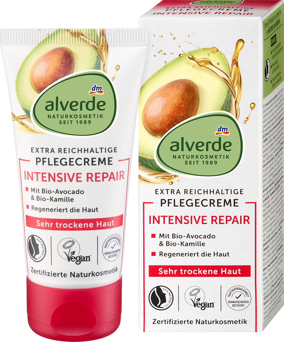 Gesichtscreme Intensiv Repair Avocado, 50 ml