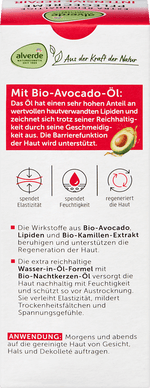 Gesichtscreme Intensiv Repair Avocado alverde NATURKOSMETIK