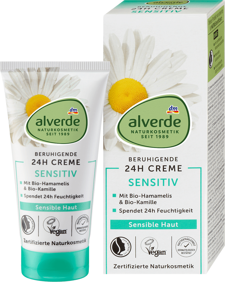 Gesichtscreme Sensitiv 24h Creme, 50 ml