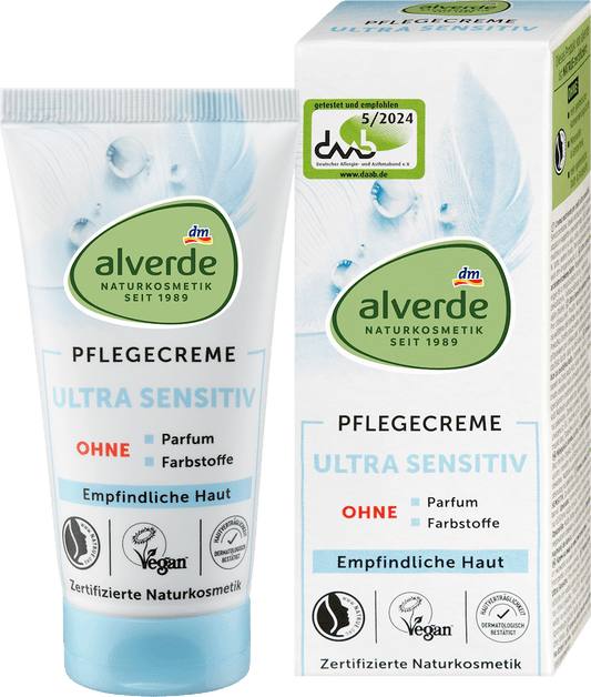 Gesichtscreme Ultra Sensitiv alverde NATURKOSMETIK