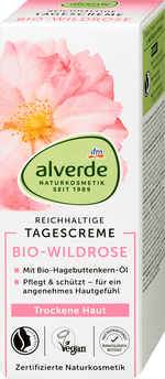 Gesichtscreme Wildrose alverde NATURKOSMETIK