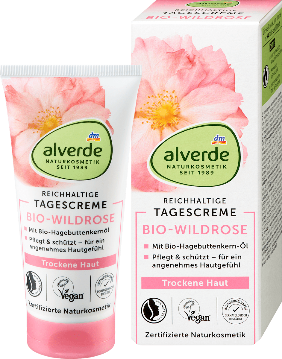 Gesichtscreme Wildrose, 50 ml