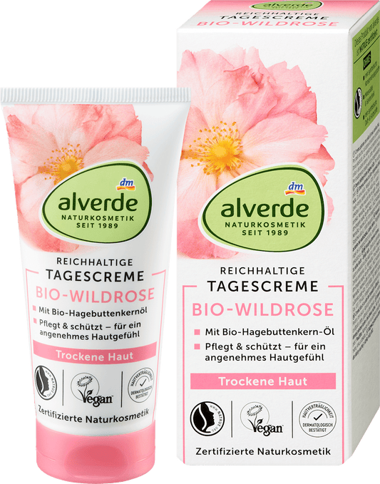Gesichtscreme Wildrose alverde NATURKOSMETIK