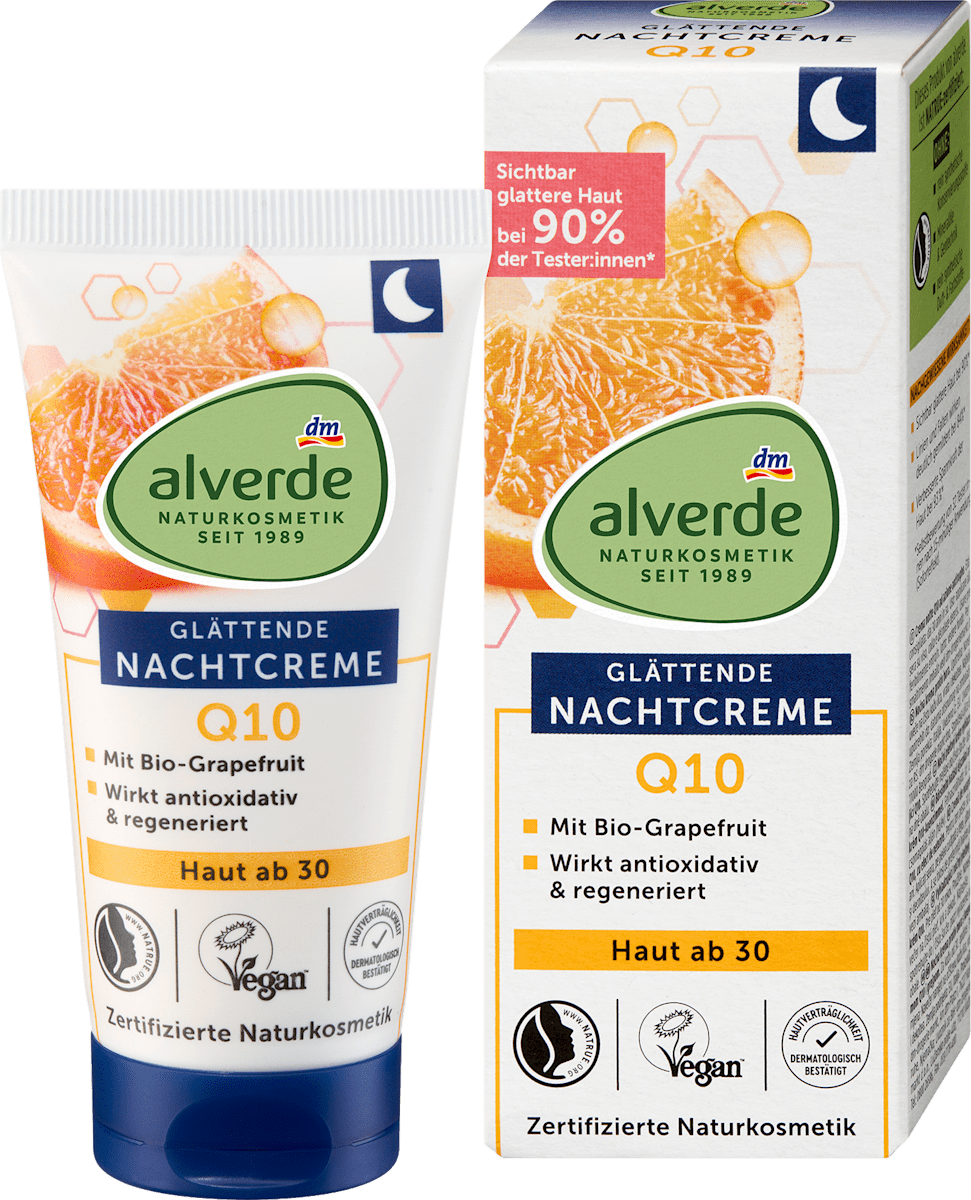 Nachtcreme Q10 Haut ab 30, 50 ml