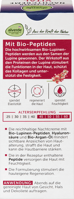 Nachtcreme Vital Anti-Falten alverde NATURKOSMETIK