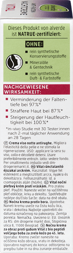Nachtcreme Vital Anti-Falten alverde NATURKOSMETIK