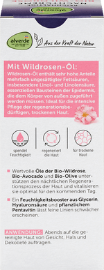 Nachtcreme Wildrose alverde NATURKOSMETIK