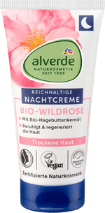 Nachtcreme Wildrose alverde NATURKOSMETIK