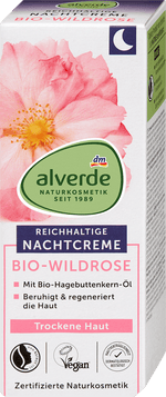 Nachtcreme Wildrose alverde NATURKOSMETIK