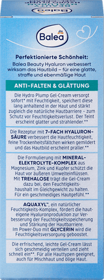 Gesichtscreme Gel Beauty Hyaluron Hydro Plump Balea