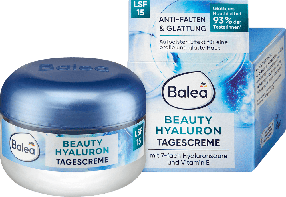 Gesichtscreme Hyaluron Beauty LSF 15, 50 ml