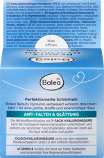 Gesichtscreme Hyaluron Beauty LSF 15 Balea