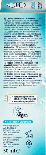 Gesichtscreme Niacinamide LSF 30 Balea