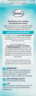 Gesichtscreme Niacinamide LSF 30 Balea