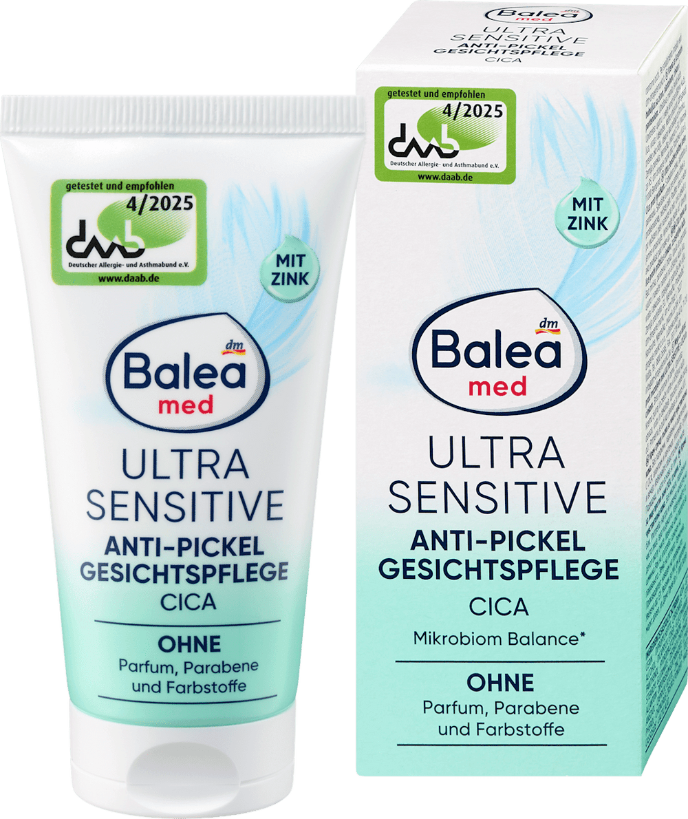 Anti-Pickel Gesichtspflege Ultra Sensitive, 50 ml