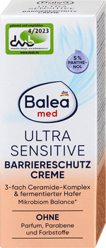 Gesichtscreme Ultra Sensitive Barrierschutz Balea med
