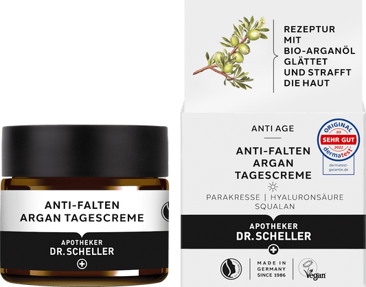 Anti Falten Gesichtscreme Argan  Dr. Scheller