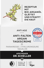 Anti Falten Gesichtscreme Argan  Dr. Scheller