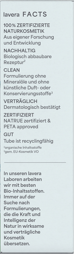 Gesichtscreme Basis Sensitiv feuchtigkeitsspendend  lavera NATURKOSMETIK