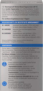 Anti Age Gesichtscreme Retinol Boost LSF 15  Neutrogena