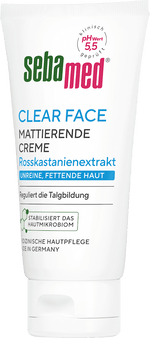 Gesichtscreme unreine, fettende Haut mattierend sebamed