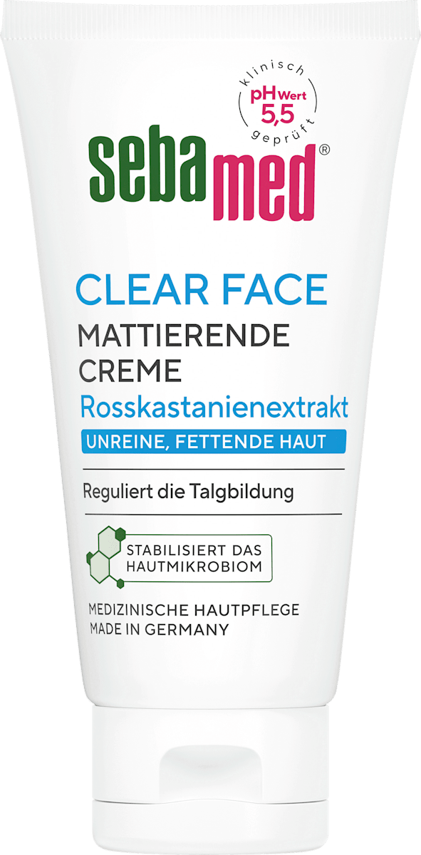 Gesichtscreme unreine, fettende Haut mattierend, 50 ml