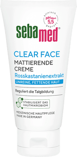 Gesichtscreme unreine, fettende Haut mattierend sebamed