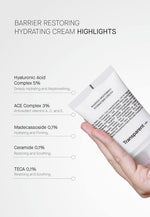 Gesichtscreme Barrier Restoring Hydrating Transparent Lab