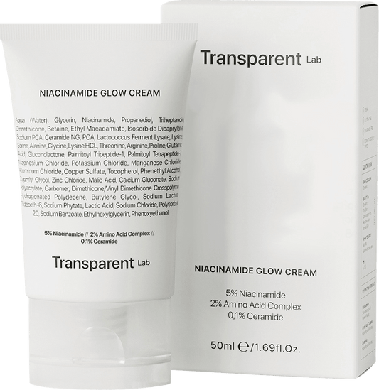 Gesichtscreme Glow Niacinamide Transparent Lab