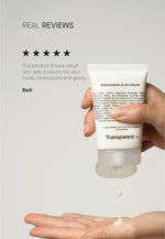 Gesichtscreme Glow Niacinamide Transparent Lab