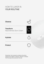 Gesichtscreme Glow Niacinamide Transparent Lab